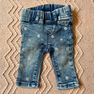 GAP Blue Polka Dot Kids Jeans